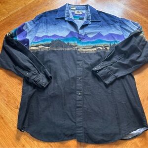 Vintage Roper Moulton Barn Pearl Snap Shirt